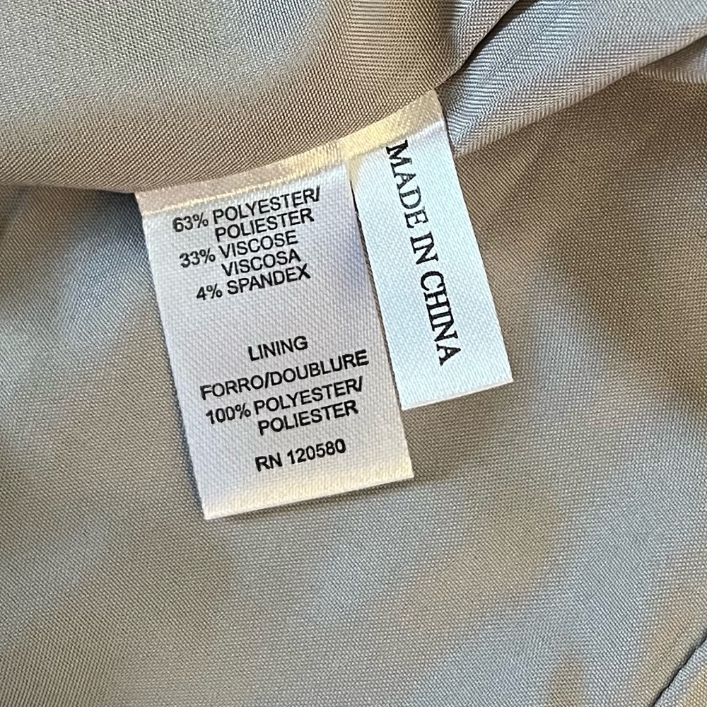 Amanda & Chelsea Light Gray Blazer - Picture 7 of 9